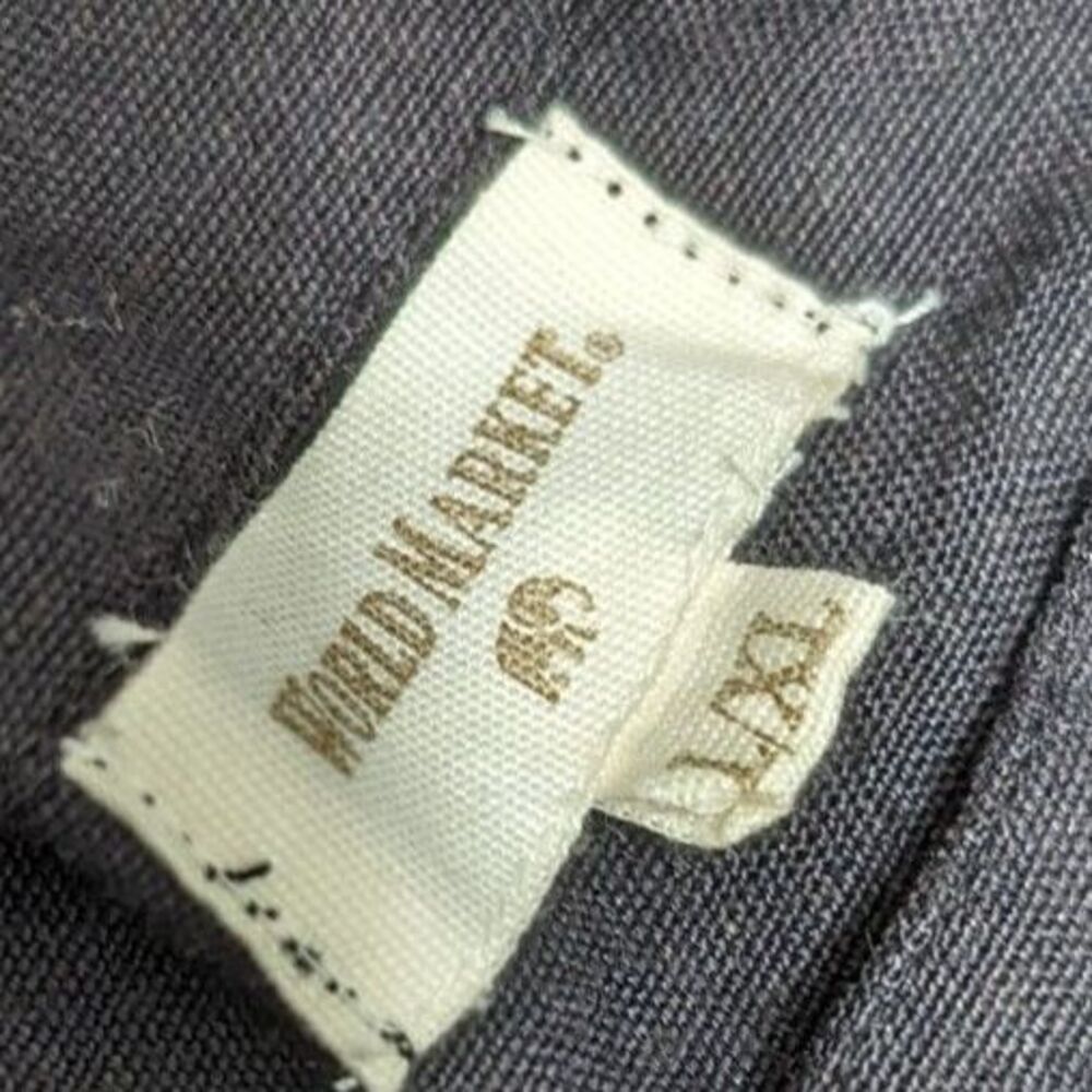World Market Womens Sz L-XL Overalls / Jumper Workwear 90s Grunge Boho - Picture 4 of 5